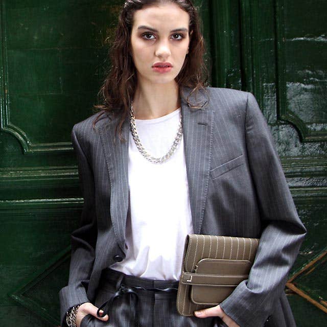 Clutch de noite listada - MV